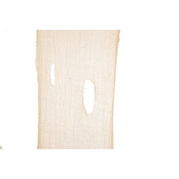 Halloween-dekorationsduk ZELENA, grovmaskig, beige, 75x300cm