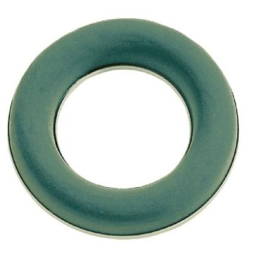 OASIS® Ideal våtsteckmassa, ring i papperskompositskål, grön, 3,5cm, Ø25cm OASIS® Ideal våtsteckmassa, ring i papperskompositskål, grön, 3,5cm, Ø25cm