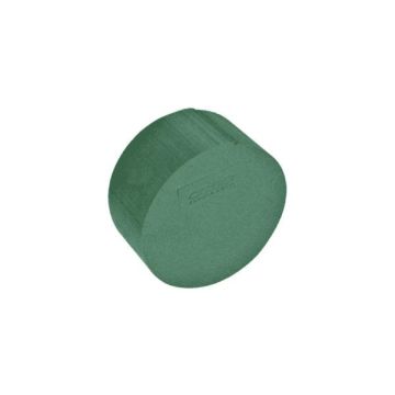 OASIS® Ideal våtsteckningsmassa, cylinder, grön, 5cm, Ø8cm OASIS® Ideal våtsteckningsmassa, cylinder, grön, 5cm, Ø8cm