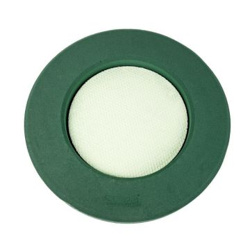 OASIS® våtsteckningsskum Podest Ring, sorgfloristik, Bioline träunderlag, grönt, 4,5cm, Ø37cm