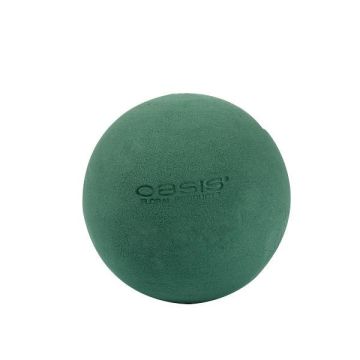 OASIS® Ideal våtsteckningsmassa, kula, grön, Ø14cm OASIS® Ideal våtsteckningsmassa, kula, grön, Ø14cm
