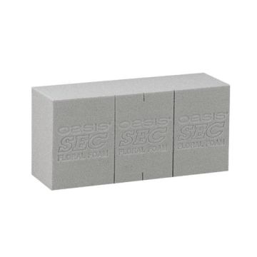 OASIS® mossa i blockform för konstblommor, med skärlinjer, grå, 23x11x7,5cm OASIS® mossa i blockform för konstblommor, med skärlinjer, grå, 23x11x7,5cm