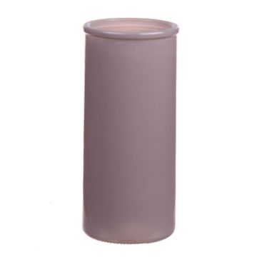 Blomvas NELOKINTO, glas, taupe, 12,2cm, Ø5,5cm Blomvas NELOKINTO, glas, taupe, 12,2cm, Ø5,5cm