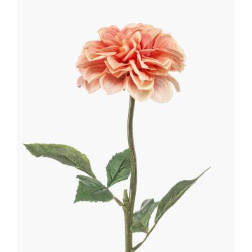 Konstblomma dahlia TOWMER, Eco Collection, persika, 55cm