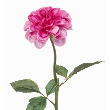 Konstgjord dahlia TOWMER, Eco Collection, cerise, 55cm