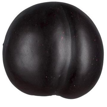 Dekorationsfrukt plommon DERIO, mörkvioletta, 6,5cm, Ø7cm