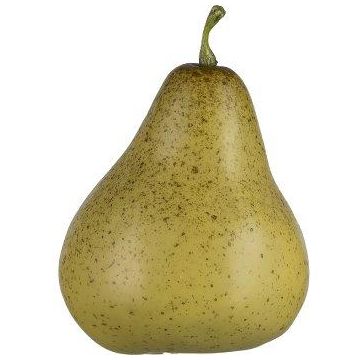 Dekorationsfrukt päron MINTAS, ljusgrön, 9,5cm, Ø8cm Dekorationsfrukt päron MINTAS, ljusgrön, 9,5cm, Ø8cm