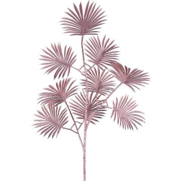 Konstgjord gren av Washingtonpalme GRAVIK, rubinröd, 70cm