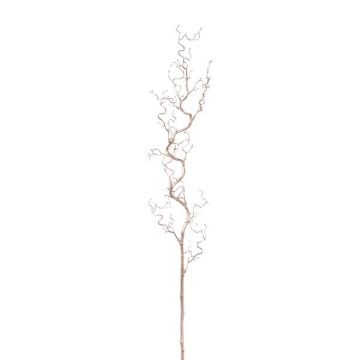 Konstgjord gren av hasselbuske DREVON, rosa-metallic, 125cm