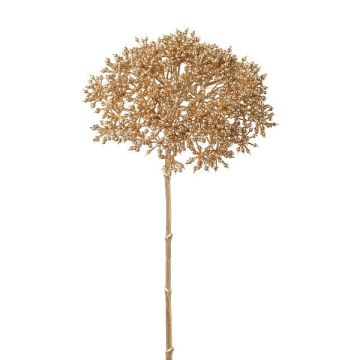 Konstgjord blomma guldvaleriana TIRLON, guld, 80cm