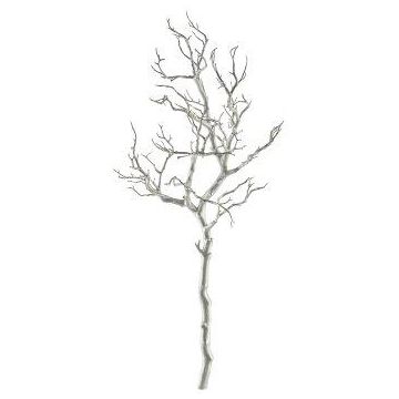 Konstgjord björkkvist DRILMO, silver, 100cm