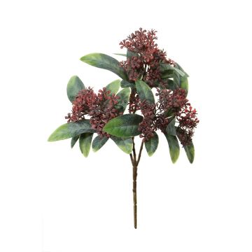 Konstblomma Osmanthus fragrans SIBENA på stativ, vinröd, 20cm Konstblomma Osmanthus fragrans SIBENA på stativ, vinröd, 20cm