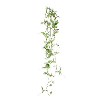 Dekorativ hängväxt Tradescantia zebrina FROLHE, stödpinne, grön-vit, 100cm Dekorativ hängväxt Tradescantia zebrina FROLHE, stödpinne, grön-vit, 100cm