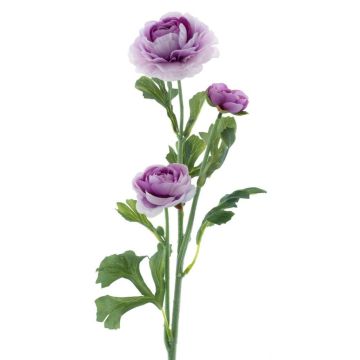 Konstblomma ranunkel PROTO, lila-vit, 65cm Konstblomma ranunkel PROTO, lila-vit, 65cm