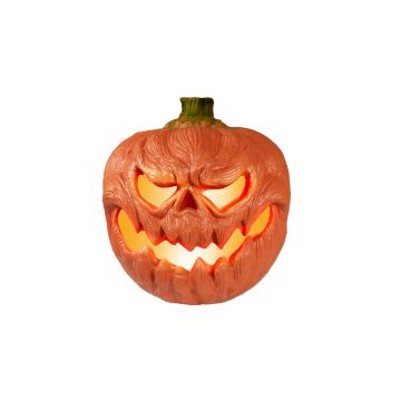 Halloween-pumpa FLANKY, orange, LED, 18x16x19,5cm Halloween-pumpa FLANKY, orange, LED, 18x16x19,5cm