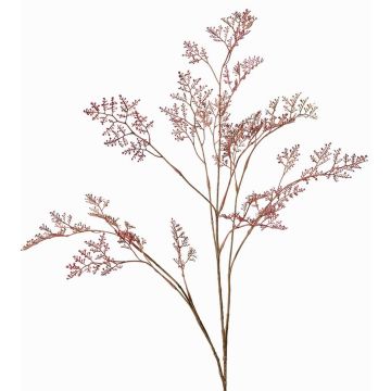 Konstgjord Asparagus plumosus-gren RABETA, brun-rosa, 100cm