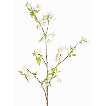Dekorativ päronblomkvist CLIVE, blommor, krämrosa, 115cm