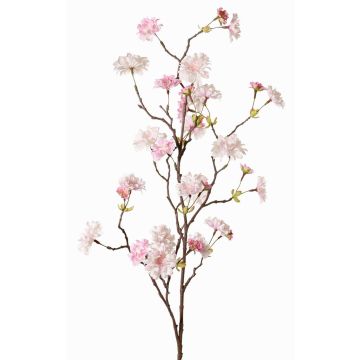 Konstgjord prydnadspersikagren KENZUN, blommor, ljusrosa, 110cm, Ø2-6cm Konstgjord prydnadspersikagren KENZUN, blommor, ljusrosa, 110cm, Ø2-6cm