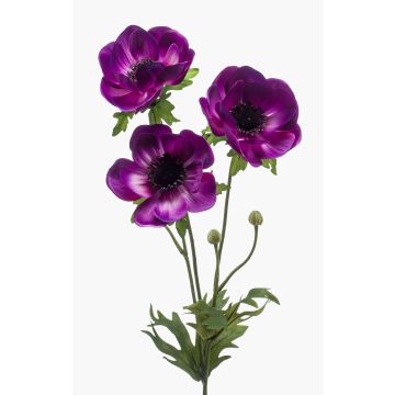 Konstgjord anemon SUGOL, violett, 75cm Konstgjord anemon SUGOL, violett, 75cm