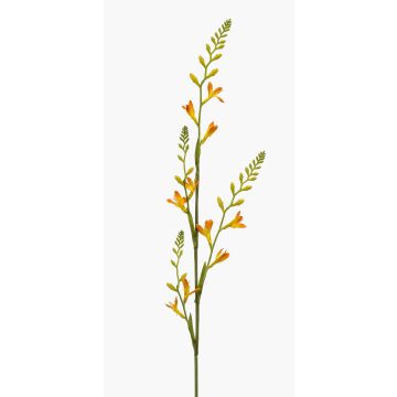 Konstblomma montbretia KATHERYN, gul-orange, 90cm Konstblomma montbretia KATHERYN, gul-orange, 90cm