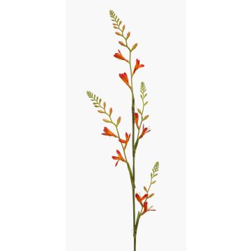 Konstblomma montbretia KATHERYN, orange-röd, 90cm Konstblomma montbretia KATHERYN, orange-röd, 90cm