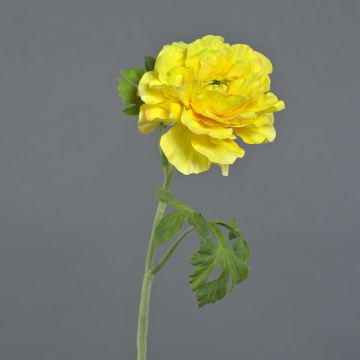 Konstblomma ranunkel KRISTY, gul, 60cm, Ø10cm Konstblomma ranunkel KRISTY, gul, 60cm, Ø10cm
