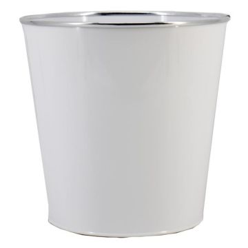 Zinkkruka FYNAS, vit, 30cm, Ø30cm