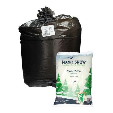Dekorativ pudersnö Bio SNOLAN, jul, svårantändlig, vit, 250l Dekorativ pudersnö Bio SNOLAN, jul, svårantändlig, vit, 250l