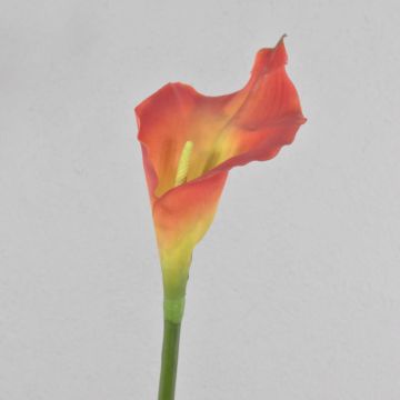 Konstgjord calla CRISTINA, orange, 100cm, 13x23cm Konstgjord calla CRISTINA, orange, 100cm, 13x23cm