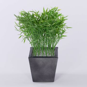 Konstbambu YASO i metallkruka, 26cm Konstbambu YASO i metallkruka, 26cm