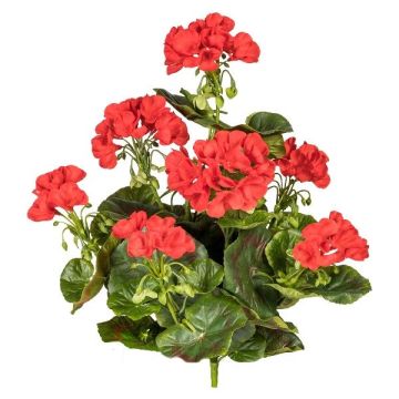 Dekorativ blomma, pelargon DOLKREN, stickpinne, crossdoor, röd, 40cm Dekorativ blomma, pelargon DOLKREN, stickpinne, crossdoor, röd, 40cm