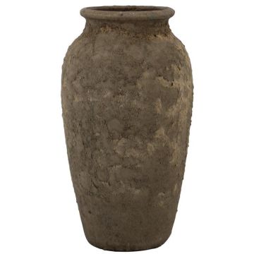 Keramikvas SENTIF med struktur, grå, 50cm, Ø26cm