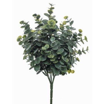 Konstgjord eukalyptus GLIWEN på stickpinne, grågrön, 30cm