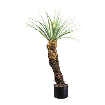 Plastpalm Yucca CLATA, grågrön, 95cm