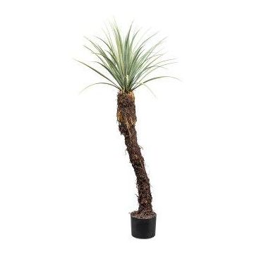 Plastpalm Yucca CLATA, grågrön, 120cm