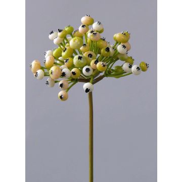 Konstgjord kvist av eldtorn CLEO med bär, krämgrön, 20cm Konstgjord kvist av eldtorn CLEO med bär, krämgrön, 20cm