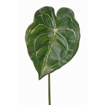 Konstblad Anthurium LUVINA, grönt, 65cm