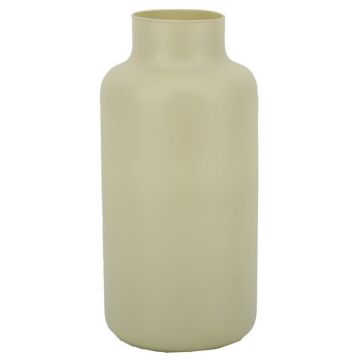 Blomvas SIARA i glas, mat khaki, 25cm, Ø15cm