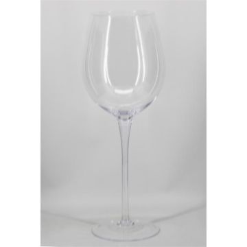XXL-vinglas ROGER AIR med fot, klart, 60cm, Ø23,1cm