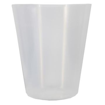 KIPA-insatsbehållare i plast för planteringskorgar KIPA, vattentät, klar, 40cm, Ø35cm