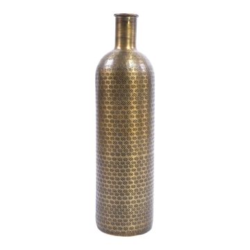 Flaskvas i metall MAGDALINA, guld, 40cm, Ø12cm Flaskvas i metall MAGDALINA, guld, 40cm, Ø12cm