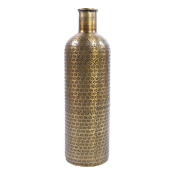 Flaskvas i metall MAGDALINA, guld, 53cm, Ø14,5cm Flaskvas i metall MAGDALINA, guld, 53cm, Ø14,5cm