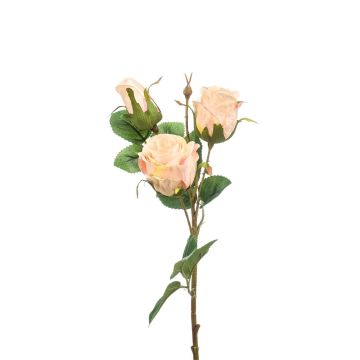 Konstgjord gren, ros FREYDE, ljusrosa, 45cm, Ø4-5cm Konstgjord gren, ros FREYDE, ljusrosa, 45cm, Ø4-5cm