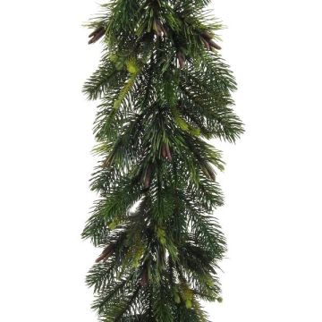 Dekorativ girland av gran LEBRI, 180cm Dekorativ girland av gran LEBRI, 180cm