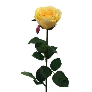 Dekorationsblomma Rose NORLAN, gul, 70cm, Ø8cm Dekorationsblomma Rose NORLAN, gul, 70cm, Ø8cm