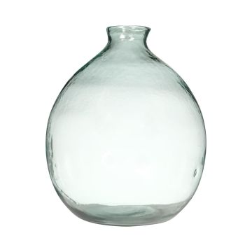 Flaskvas JOHANNAH, återvunnen, klar, 55cm, Ø46cm, 54L