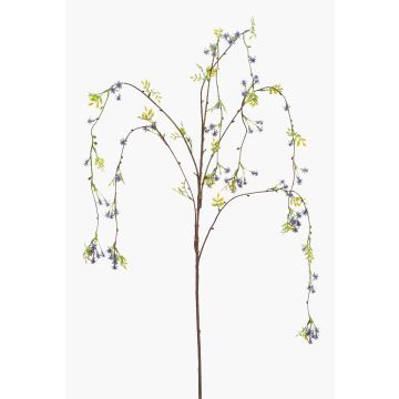 Dekorativ jasminkvist GLAFOR, hängande, blå, 135cm Dekorativ jasminkvist GLAFOR, hängande, blå, 135cm
