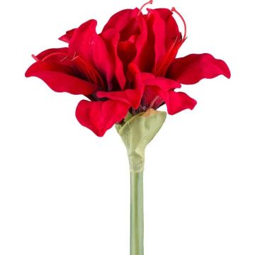 Plastblomma amaryllis LIKONE, röd, 50cm Plastblomma amaryllis LIKONE, röd, 50cm
