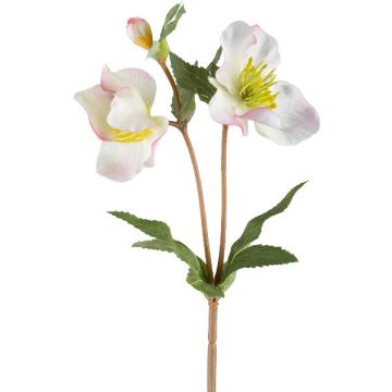 Konstgjord blomstergren, julros IRAFESA, ljusrosa, 40cm Konstgjord blomstergren, julros IRAFESA, ljusrosa, 40cm