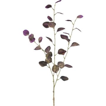 Konstgjord eukalyptusgren PLOHIN, glitter, violett, 95cm Konstgjord eukalyptusgren PLOHIN, glitter, violett, 95cm